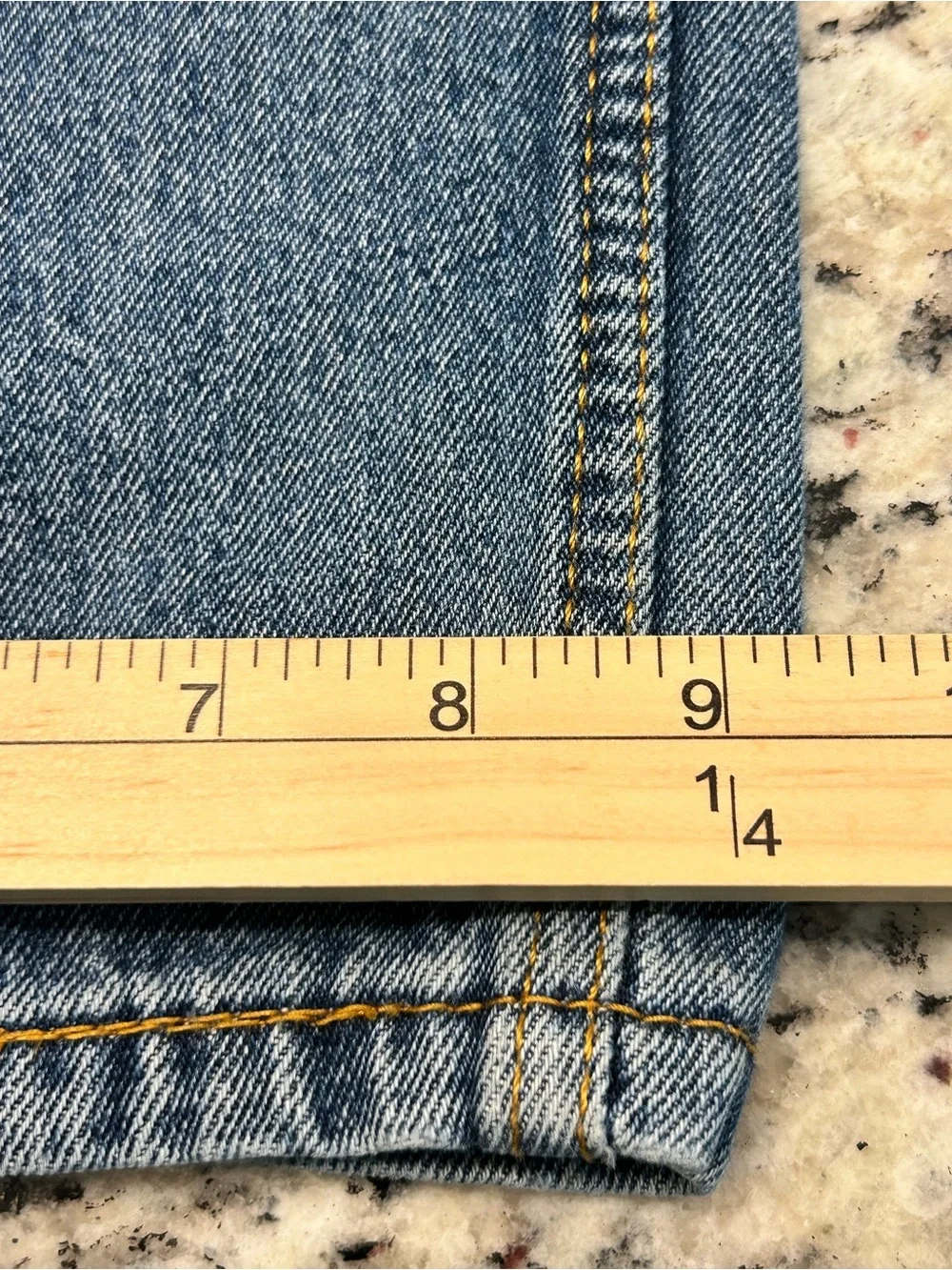 Levi’s 550 Classic Men's Relaxed Straight Jeans 42/34 100% Cotton Casual Denim